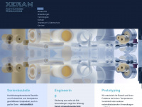 xeram.com Webseite Vorschau