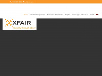 xfair.com Webseite Vorschau