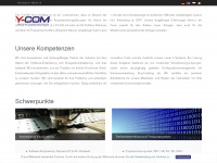 y-com-automation.de Webseite Vorschau