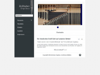 zeilhuber-orgelbau.de Webseite Vorschau