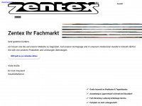 zentex.de Webseite Vorschau