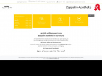 zeppelin-apotheke-dortmund.de Webseite Vorschau