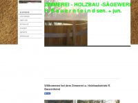 zimmerei-bauernfeind.de Webseite Vorschau