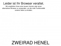 zweirad-henel.de Webseite Vorschau