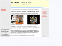 ideenatelier.ch Webseite Vorschau