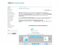 proton-alarm.ch Webseite Vorschau