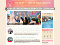 waldorfmusic.org Webseite Vorschau