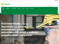 systemotronic.cz Webseite Vorschau