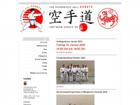 sha-karate.de Webseite Vorschau