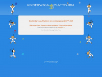 kinderyoga-plattform.at Webseite Vorschau