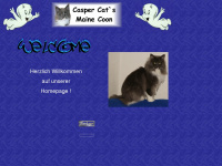 casper-cats.de Webseite Vorschau