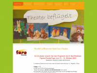 faro-theater.de Webseite Vorschau