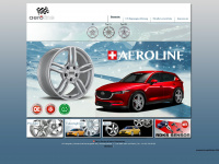 aeroline.ch Webseite Vorschau