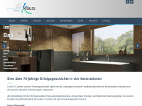 klauss-shk.de Webseite Vorschau