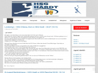 hsg-hardt.de Webseite Vorschau