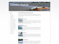 gezeiten-surf.de Webseite Vorschau
