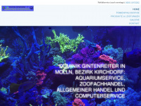 aquarium-service.at Webseite Vorschau
