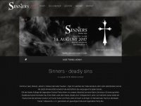 sinners-party.com Webseite Vorschau