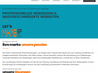 webdesignland.at Webseite Vorschau