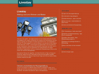 livestay.de Webseite Vorschau