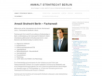 anwalt-strafrecht-berlin.com Webseite Vorschau