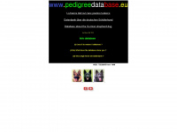 pedigreedatabase.eu Webseite Vorschau