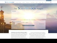 scientologyreligion.org Webseite Vorschau