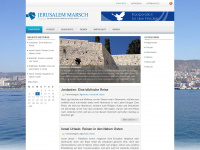 jerusalem-marsch.de Webseite Vorschau