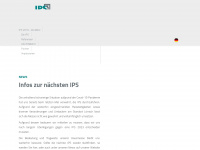 ips-fair.com Webseite Vorschau