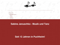 januschko-musik.de Webseite Vorschau