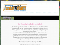 wuerzburger-fussballschule.de Webseite Vorschau