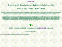 bdsc.de Webseite Vorschau