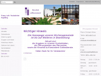 pauluskirche-ergolding.de Webseite Vorschau