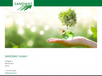 sanoway.com Webseite Vorschau