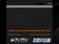 rayfirestudios.com Webseite Vorschau