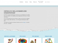 kinderkram-luebeck.de Webseite Vorschau