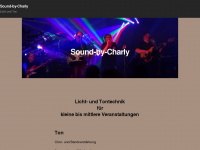 sound-by-charly.de Webseite Vorschau