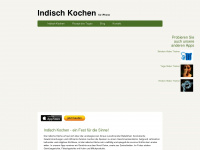 indischkochen.com Webseite Vorschau