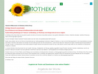 biotheka.com Webseite Vorschau