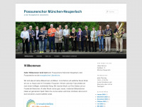 posaunenchor-neuperlach.de Webseite Vorschau