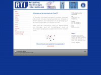 rti-recycling.de Webseite Vorschau