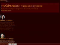 thaisingles.de Webseite Vorschau