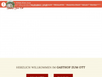 gasthof-ott.de Webseite Vorschau