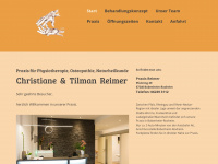 osteopathie-reimer.de Webseite Vorschau