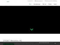 zysset-messebau.ch Webseite Vorschau