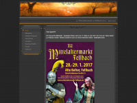 mittelaltermarkt-fellbach.de Webseite Vorschau