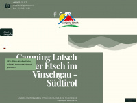camping-latsch.com Webseite Vorschau