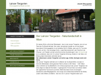 lainzer-tiergarten.at Webseite Vorschau