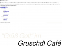 gruschdl-cafe.de Webseite Vorschau