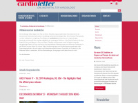 cardioletter.ch Webseite Vorschau
